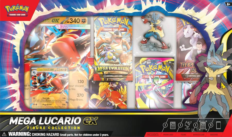 Mega Lucario ex Figure Collection - Pokémon TCG (Limit 1)