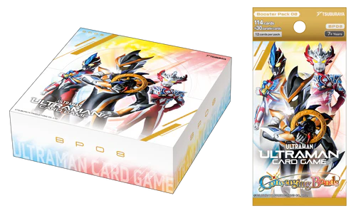 Ultraman Card Game: Converging Bonds (BP-08) English Booster Box *PRESALE - LIMIT 8 PER PERSON*