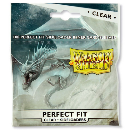 Dragon Shield Sleeves - Perfect Fit Thick Sideloader Inner Sleeves - Clear