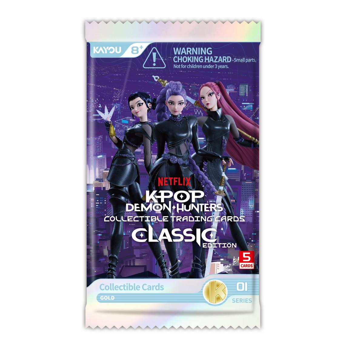 KPop Demon Hunters: Collectible Cards Classic Edition 10-Pack Collector Box