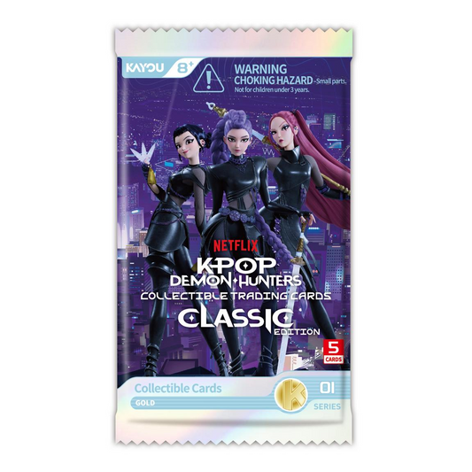 KPop Demon Hunters: Collectible Cards Classic Edition 10-Pack Collector Box
