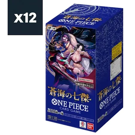 One Piece Card Game: The Azure Sea's Seven Japanese Booster Box (OP-14)