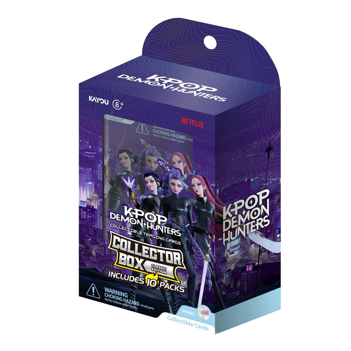 KPop Demon Hunters: Collectible Cards Classic Edition 10-Pack Collector Box