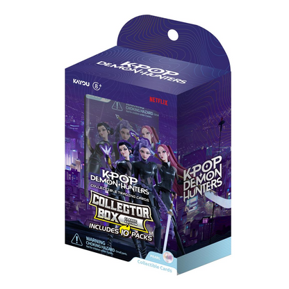 KPop Demon Hunters: Collectible Cards Classic Edition 10-Pack Collector Box