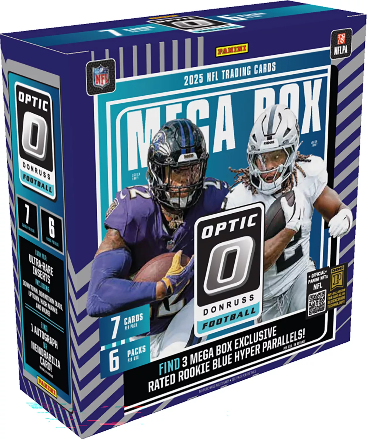 2025 Panini Donruss Optic Football Mega Box (LIMIT 5 PER HOUSEHOLD)