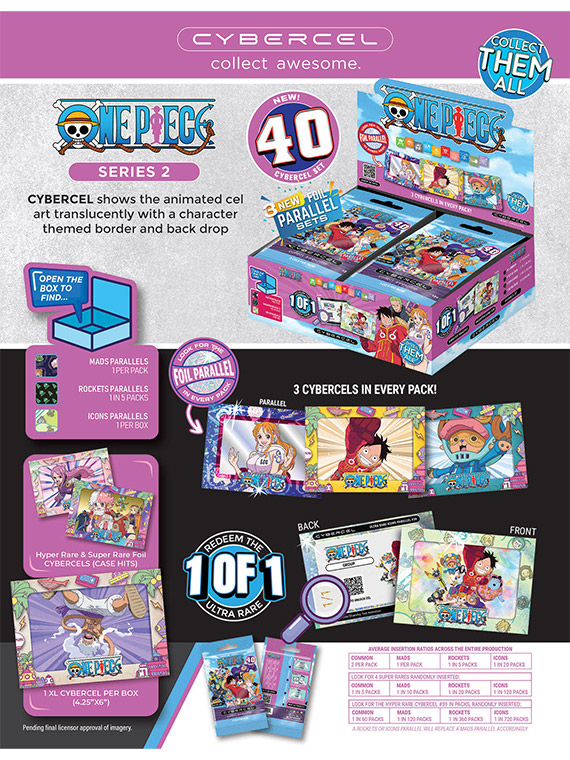 One Piece: Cybercel Cards - Series 2 Booster Box