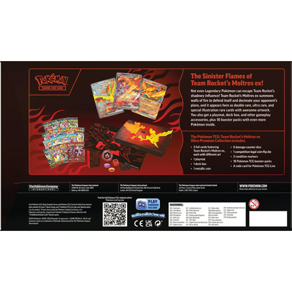 Team Rocket's Moltres ex Ultra-Premium Collection - Pokémon TCG