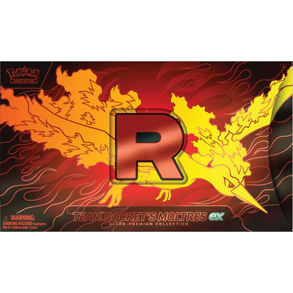 Team Rocket's Moltres ex Ultra-Premium Collection - Pokémon TCG