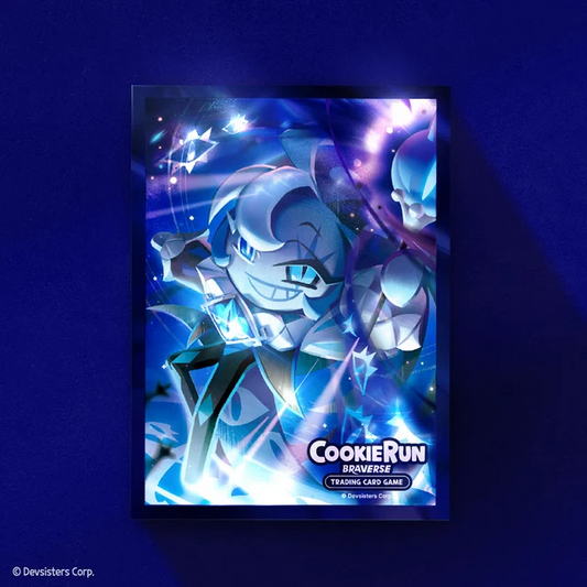 CookieRun Braverse TCG: Deck Protector Sleeves - Glow Shadow Milk Cookie