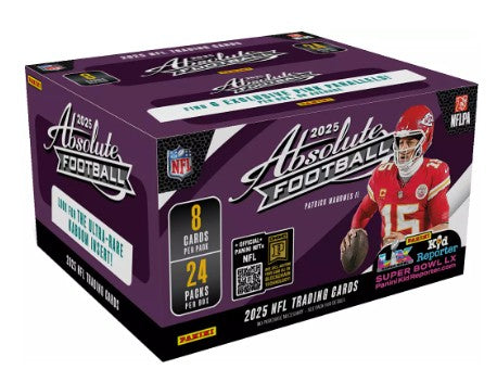 2025 Panini Absolute Football Counter Display Box