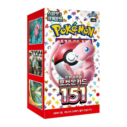 151 Booster Box - Korean Pokmon TCG GC Hobby 151 Booster Box - Korean Pokmon TCG GC Hobby
