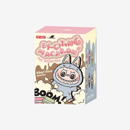 Labubu Exciting Macaron Vinyl Face Blind Box - THE MONSTERS