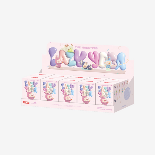 Labubu Lazy Yoga Series Figures - The Monsters from Pop Mart
