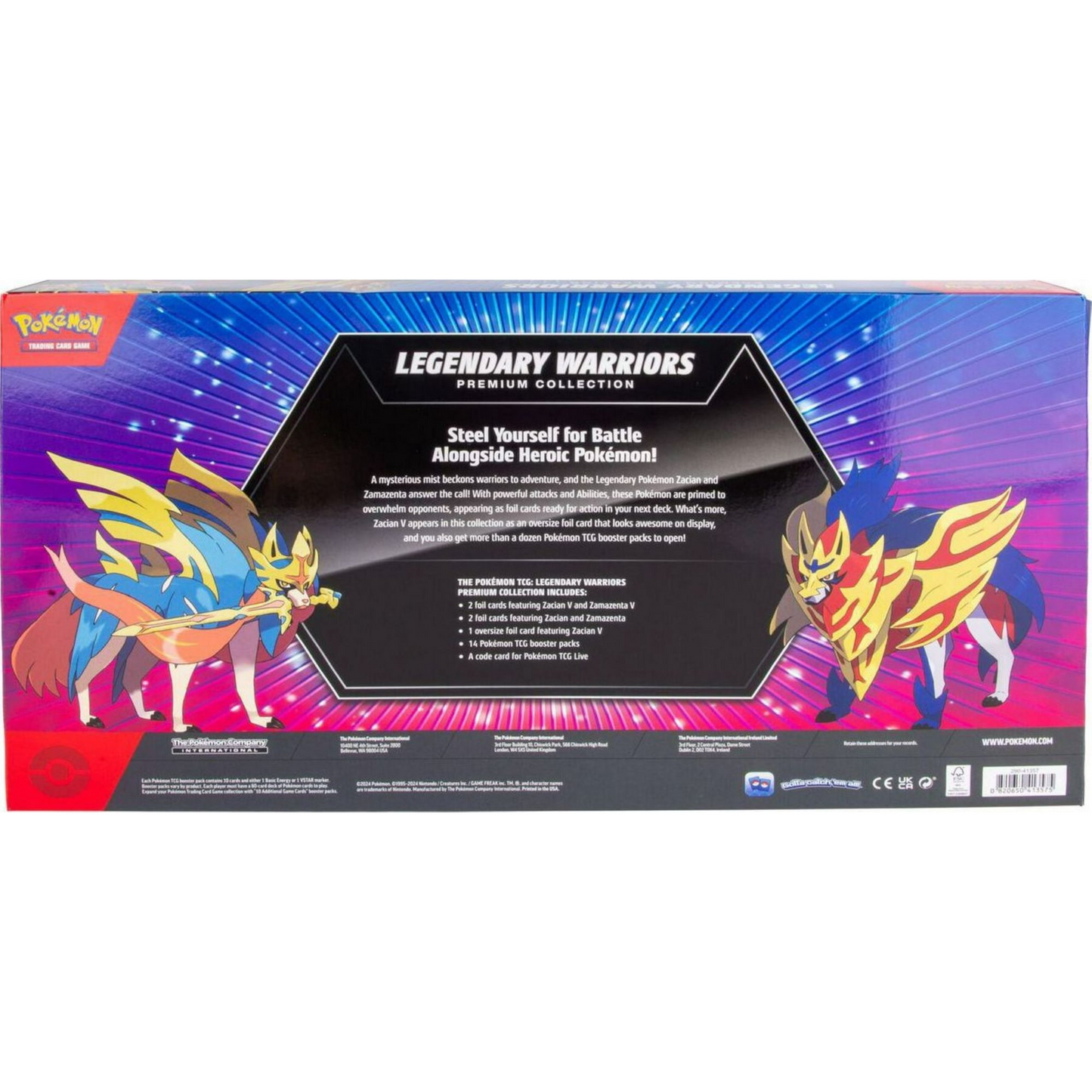 Legendary Warriors Premium Collection Pokémon TCG
