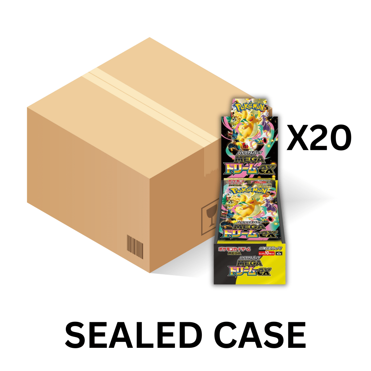 Mega Dream ex (M2a) Japanese Booster Box Pokémon TCG