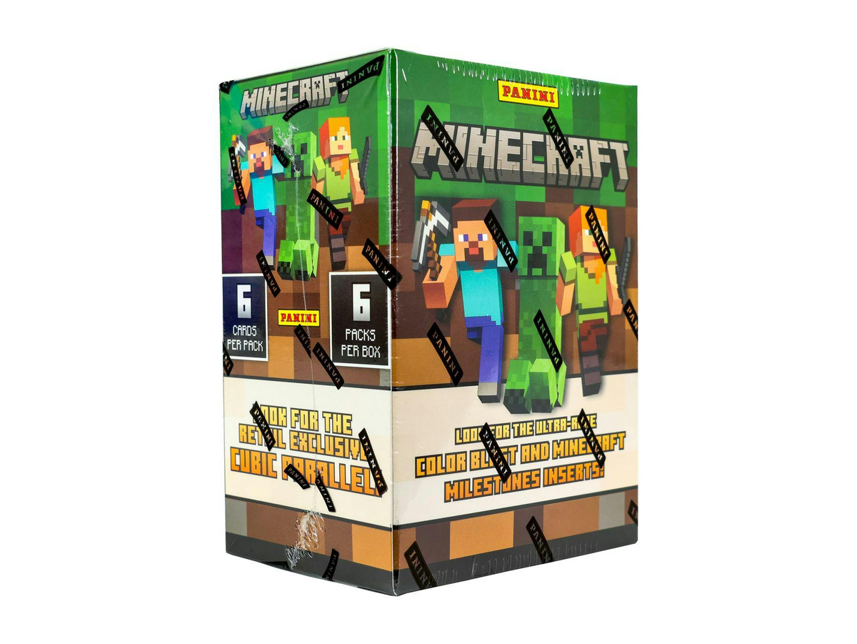 Minecraft Box Shot 2024 Panini Minecraft Blaster Box – GC Hobby