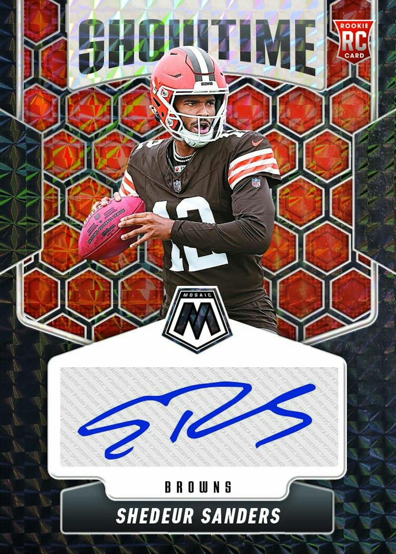 2025 Panini Mosaic Football Mega Box (Reactive Purple Parallels)