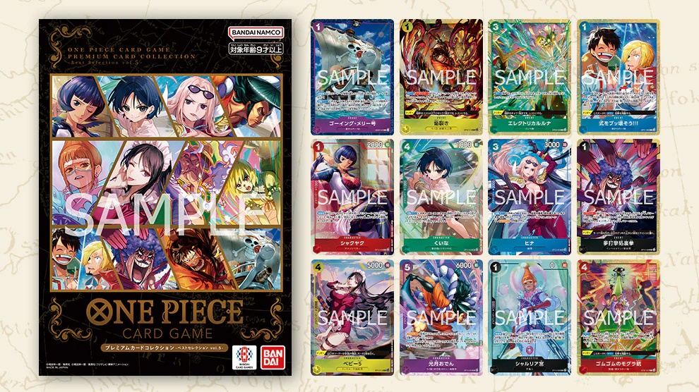 Premium Card Collection Best Selection Vol.5 - One Piece Japanese Promos
