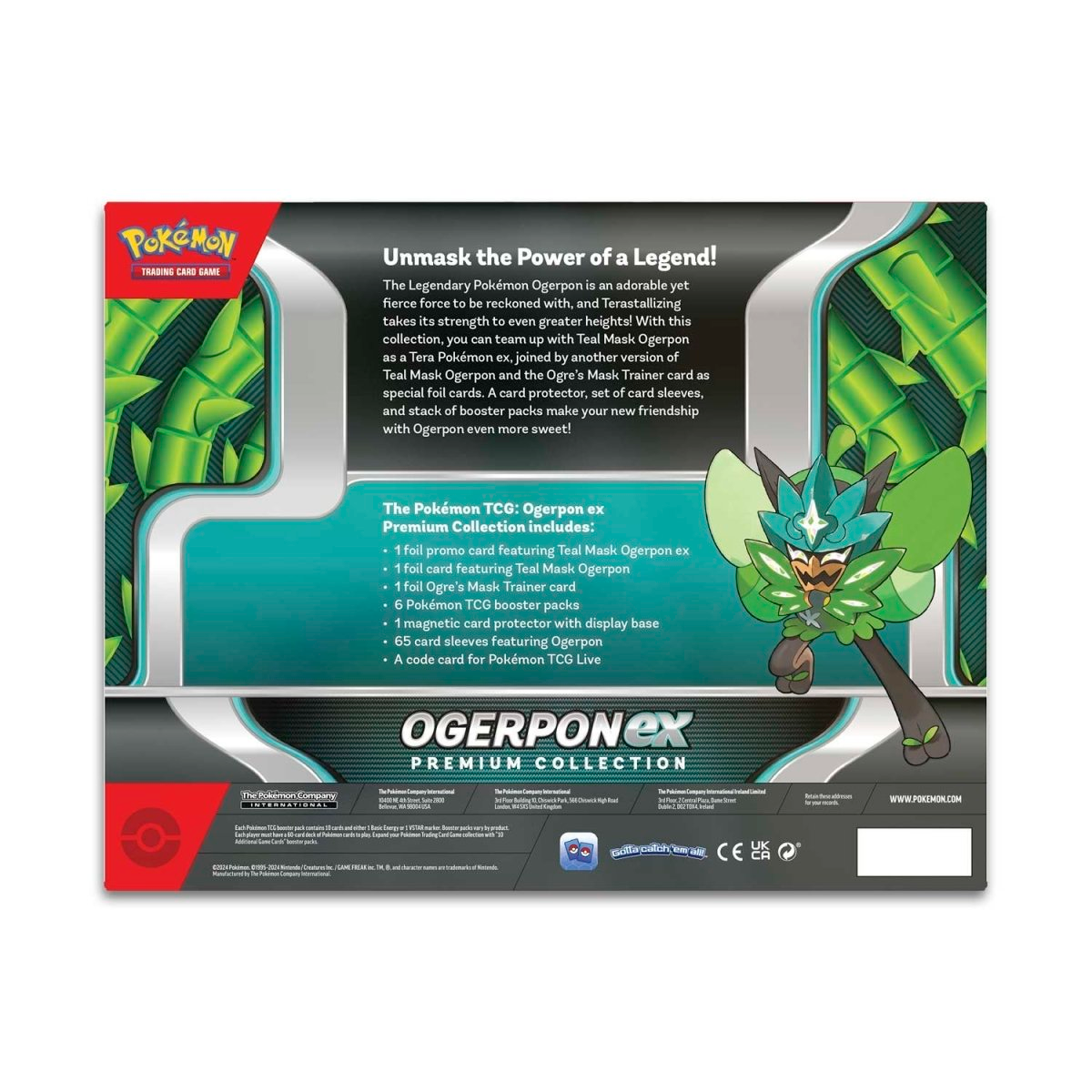 Ogerpon ex Premium Collection Pokémon TCG