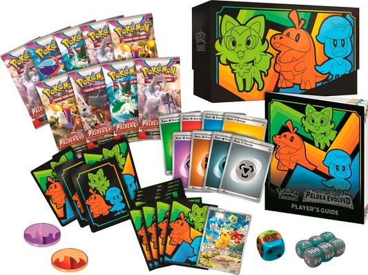 Paldea Evolved Elite Trainer Box S&V Pokémon TCG