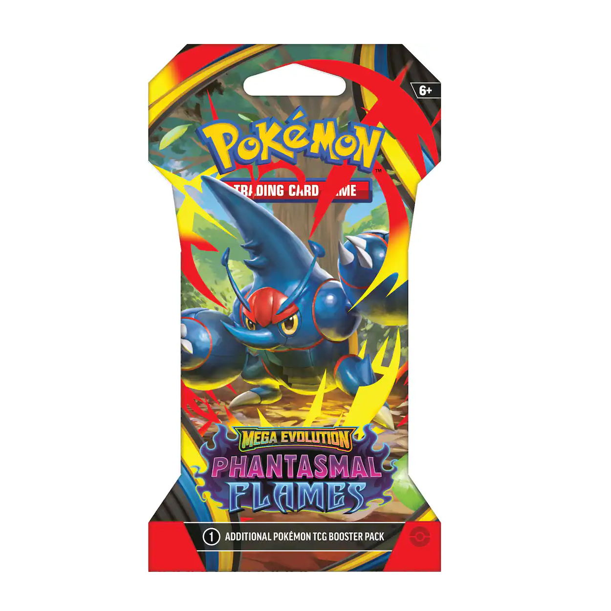 how to make your own pokemon card binder Phantasmal Flames Sleeved Booster Pack Pokémon TCG – GC Hobby