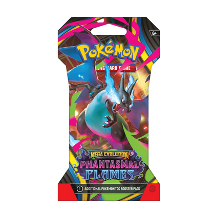 Phantasmal Flames Sleeved Booster Pack Pokémon TCG – GC Hobby