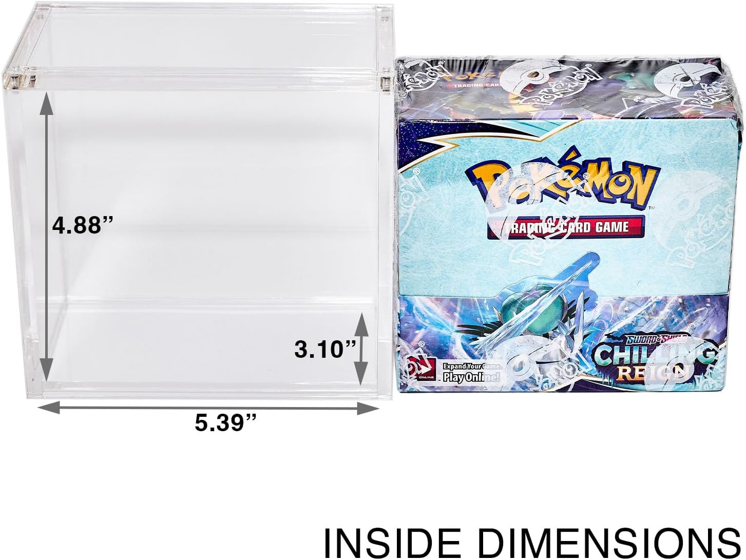 Platinum Protectors Acrylic Display Case for Pokemon Booster Box GC Hobby Platinum Protectors Acrylic Display Case for Pokemon Booster Box GC Hobby