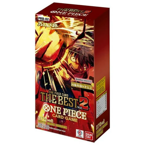 One Piece Card Game: One Piece Card The Best Vol. 2 (PRB-02) Premium Booster Sealed Case - Japanese