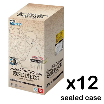 One Piece Card Game: Anime 25th Collection Japanese Extra Booster Box (EB-02)