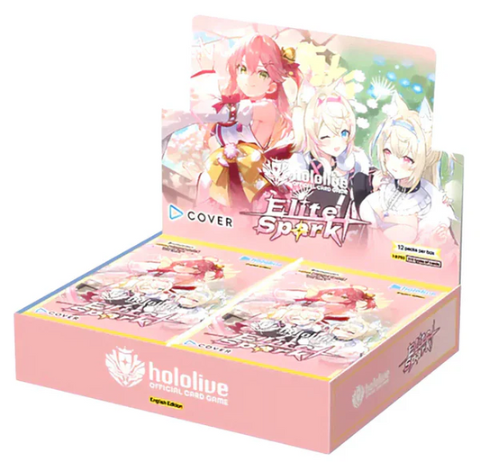 Hololive OCG: Elite Spark Booster Box - English