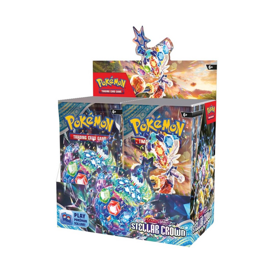 Stellar Crown Booster Display Box Pokémon TCG Scarlet & Violet