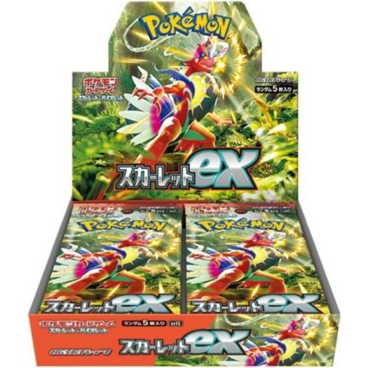 Scarlet ex (sv1S) Japanese Booster Box Pokémon TCG