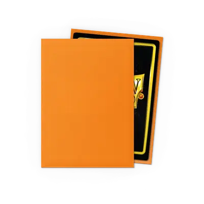 Dragon Shield Sleeves - Matte Orange
