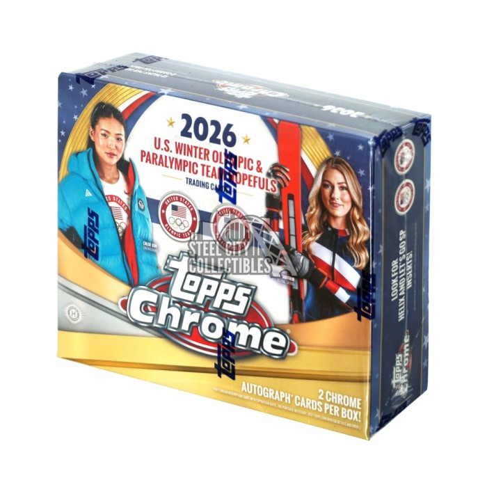 2026 Topps Chrome U.S. Olympics Hobby Box