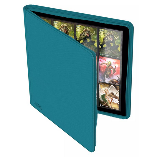 Ultimate Guard 12-Pocket QuadRow XenoSkin Zipfolio - Petrol