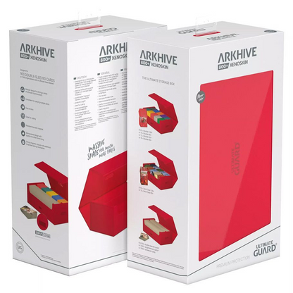 Ultimate Guard Arkhive 800+ Xenoskin Deck Box - Red