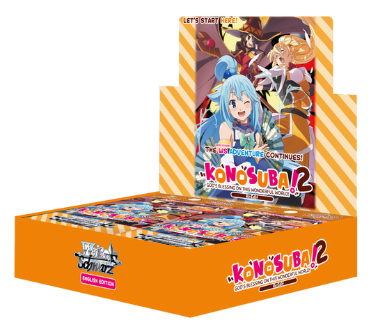 Weiss Schwarz Konosuba! God's Blessing on this Wonderful World! Re:Edit Booster Box - English (1ST EDITION)