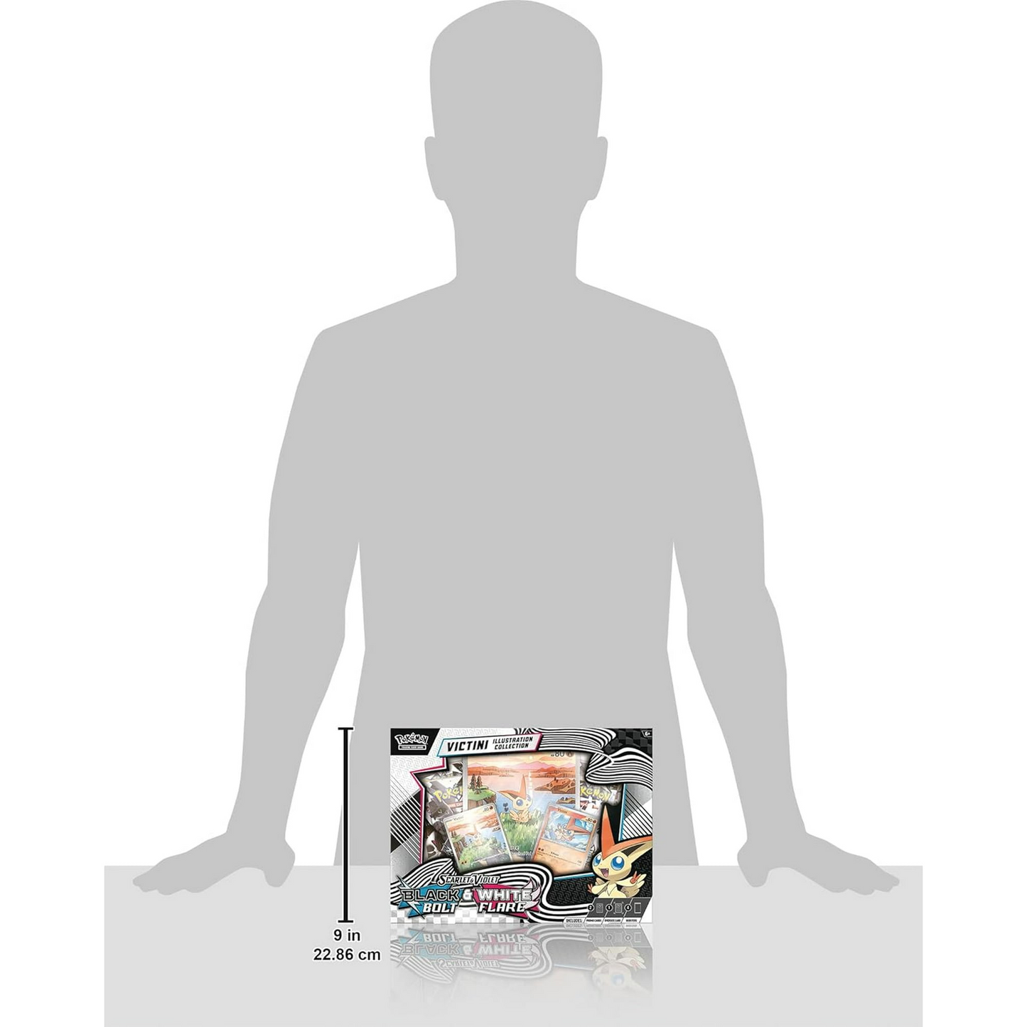 Victini Illustration Collection Box Black Bolt & White Flare Pokémon TCG *LIMIT 2*