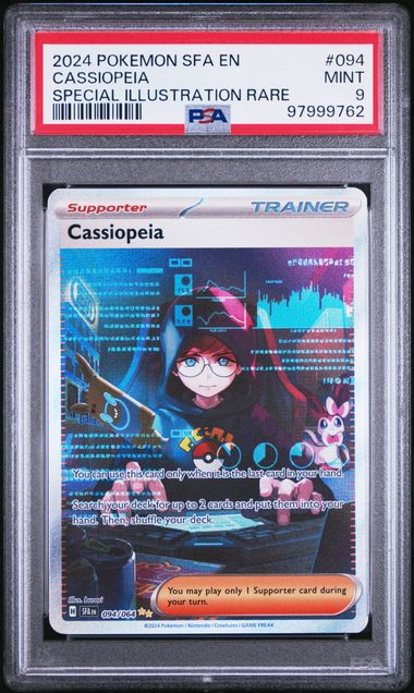 Cassiopeia 094/064 SIR - Shrouded Fable - PSA Mint 9