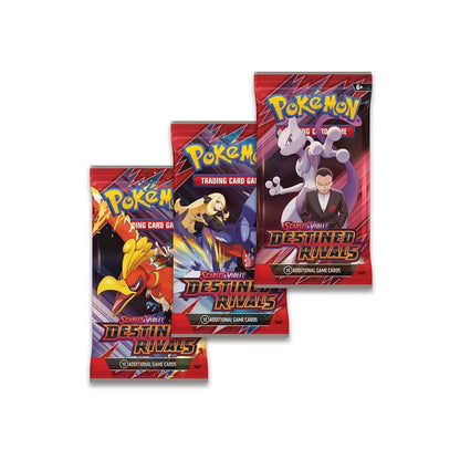 Destined Rivals 3-Pack Blister with Promo (Zebstrika or Kangaskhan) S&V Pokémon TCG